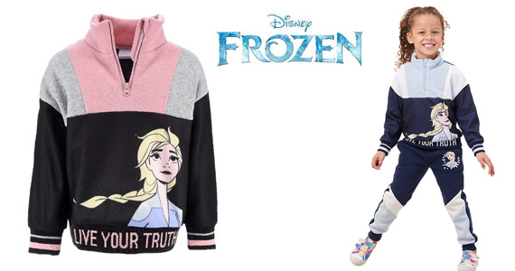 Sweat Frozen Fille - de 4 à 8 ans - 14.90€